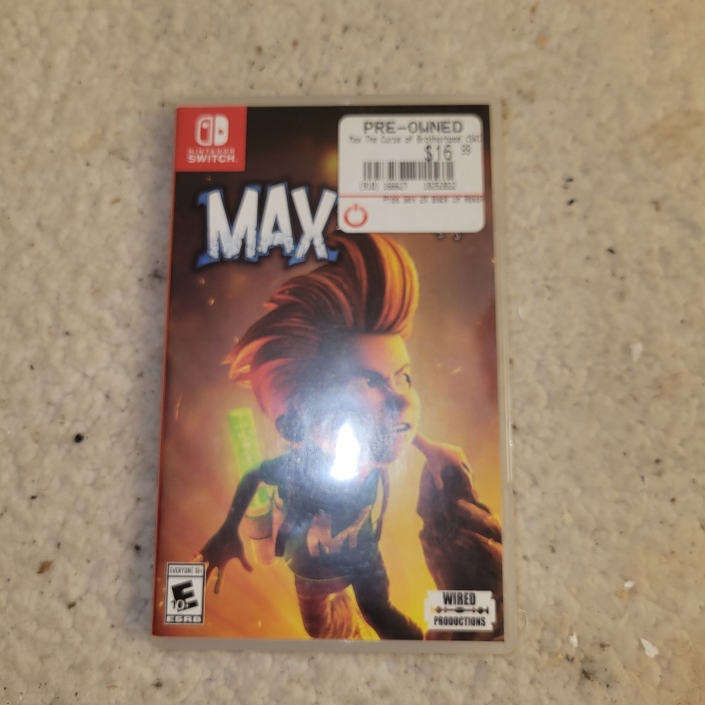 MAX [ the Curse of Brotherhood ] (Nintendo Switch)